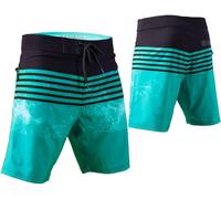AZTRON WAVE Pantaloni Corti Da Uomo Boardshort Wakeboard Swimshort Neri