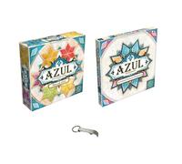 Azul - Set di bandiere estive con estensione scintillante, in francese e 1 decap