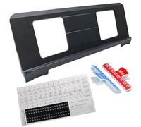 AzulySlec Leggio per spartiti, include 2 clip per libri musicali ed etichette per chiavi per modelli da 37 a 88 tasti, compatibile con Yamaha serie PSR/YPT/KB/DGX