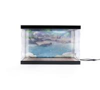 Azur Lane Acrylic Display Case with Lighting for figure Kashino Hot Springs R...