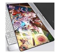 azur Lane Tappetino per XXL Mouse da Gioco - Gaming Mousepad Extra Grande 800 x 300mm - Pad 3mm con Base in Gomma Antiscivolo - Spessore 3mm Anime Tappetino Mouse, H
