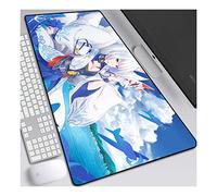 azur Lane Tappetino per XXL Mouse da Gioco - Gaming Mousepad Extra Grande 800 x 300mm - Pad 3mm con Base in Gomma Antiscivolo - Spessore 3mm Anime Tappetino Mouse, C
