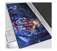 azur Lane Tappetino per XXL Mouse da Gioco - Gaming Mousepad Extra Grande 800 x 300mm - Pad 3mm con Base in Gomma Antiscivolo - Spessore 3mm Anime Tappetino Mouse, O