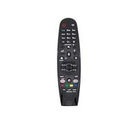 azurano Telecomando Magic Remote AN-MR650A, AKB75075301 per 2017 LG Smart TV con controllo vocale, funzione mouse, tasti diretti per Netflix & Amazon Video