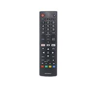 azurano Telecomando per LG AKB75095307, AGF76631064 per LG LED Smart TV - tasti diretti per Netflix e amazon video