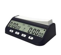 AZURAOKEY 1 timer fallimento digitale con ritardo bonus e tempo positivo. Orologio a scacchi portatile 3 in 1 con bonus di tempo.