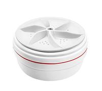 AZURAOKEY Mini lavatrice, lavatrice portatile ad ultrasuoni, macchina alimentata tramite USB, rimuove lo sporco mini rondella turbo ad ultrasuoni for biancheria intima calzini casa viaggi (con