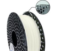 AZUREFILM 3D Filamento ASA per stampa 3D professionale 1,75 mm - Accessori di stampa 3D indispensabili - Precisione dimensionale elevata +/- 0,02 mm, Bobina 1 kg, Naturale