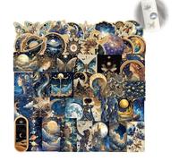 AzureRay 50 Adesivi Graffiti Anime Aesthetic - Sticker Impermeabili Vintage per Valigie, Laptop e Scrapbook | Design Unico per Adulti