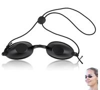 AzureRay Occhiali Protettivi Infrarossi, Occhialini di Sicurezza, Occhiali Protettivi per Solarium, Occhialini con Protezione UV, Confortevoli con Design Ergonomico, Fascia Elastica e Regolabile