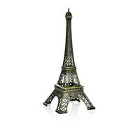 AzureRay Torre Eiffel,Distinctive Style Modello Torre Eiffel, Figurine Décorative en Métal Bronze de la Statuetta Tour Eiffel per Souvenir e Collezione - 15 cm