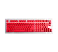 Azwamkue Tastiera meccanica da gioco Mini Keycap RGB PBT Keycap Set per Cherry MX Switch PBT61/64/68/71/82/84 Rosso