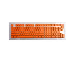 Azwamkue Tastiera meccanica da gioco mini keycap RGB PBT Keycap Set per Cherry MX Switch PBT61/64/68/71/82/84 arancione