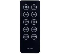 Azwok RC100 Telecomando di ricambio per Edifier Soundbar RC10D R2000DB, RM-RC100-ED001