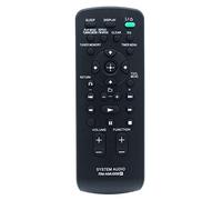 Azwok RM-AMU009 Telecomando di ricambio per Sony Mini Hi-Fi Component System MHC-EC609iP CMT-CX4iP CMT-MX500i MHC-EC709iP MHC-EC909iP MHC-EC79i CMT-LX20i MHC-EC69i MHC-EC99i CMT-BX50BTi MHC-EC78Pi