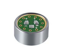 Azxcvbnm Microfono a condensatore a elettrete a diaframma con cartuccia per microfono sensibile che cattura il suono per esibizioni dal vivo