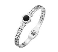 Azxcvbnm Roman Digital Disc Elegante Romano Digitale Bangle Per Le Donne Alla Moda Accessori Unici Elegante Partito Indossare Gioielli