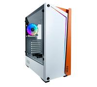 AZZA APOLLO 430 White Gaming-Gehäuse RGB ATX Midi-Tower Con Glas-Seitendeckel