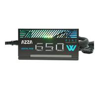 Azza PSAZ-650W(ARGB) alimentatore per computer 20+4 pin ATX Nero