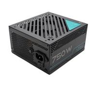 AZZA Alimentatore di rete da 750 W, modulare, 80+ oro, nero, 4 PCIe, gestione cavi