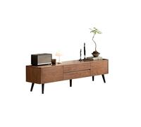 AZZAZETES Supporti per TV per soggiorno, 200 cm, in legno massello, stile rurale, moderno, con cassetto, adatto per hotel, salone, ecc. Centro di intrattenimento per TV, con contenitore