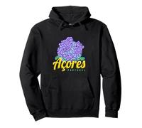 Azzorre Ortensia Flower Island Portogallo Souvenir Vintage Felpa con Cappuccio