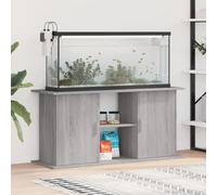 Azzrora Mobile Acquario, Mobile per Acquario, Supporto Acquario 121x41x58 cm Legno Multistrato Grigio Sonoma