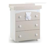 Azzurra Design - Bagnetto 3C Funky Con Decoro Orsetto, Avana