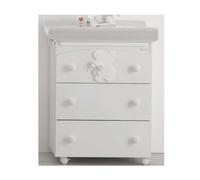 Azzurra Design - Bagnetto 3C Funky Con Decoro Orsetto, Bianco