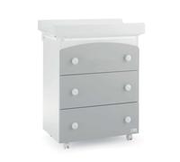 Azzurra Design - Bagnetto Fasciatoio 3C Web, Bianco-Grigio