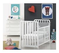 Lettino Trasformabile Azzurra Design Glam Uno X 9 Avana