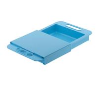 Azzurro - Tagliere da Lavabo -36 x 23 x 4 Cm