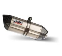 B.007.L7 - Terminale Scarico Marmitta Mivv Suono Steel BMW F 650 / 800 GS 08-