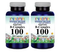 B-100 Vitamina Complesso 800MG B1 B2 B3 B12 Paba Inositolo 2X200 Capsule - Volta
