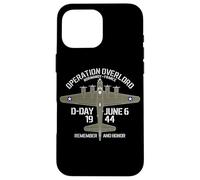 B-17 Operazione Overlord D-Day 6 giugno 1944 Fortezza volante Custodia per iPhone 16 Pro Max