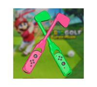 b-2 pezzi Adattatore per mazza da golf retrattile per controller Nintendo Switch Joy-Con per giochi di golf Mario