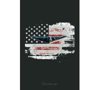 B-2 Spirit Stealth Bomber Jet Plane US Flag Pilot Veteran Notebook: US Navy Veteran Veterans Memorial Day, Journal 6 x 9, 110 Page Blank Lined Paperback Journal/Notebook Gift For Family Friends