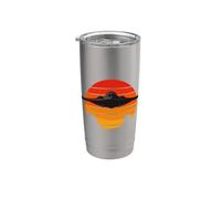 B-2 Spirit Stealth Bomber Militare Aereo Design Bicchiere termico in acciaio inox doppia parete