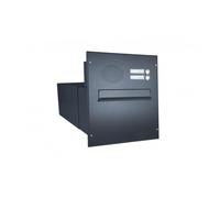 B-242 XXL Sistema di cassette postali da parete con citofono e 2 pulsanti in colore RAL 7016