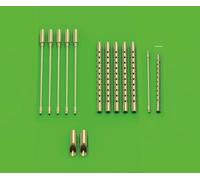 B-25 MITCHELL MK.II ARMAMENT SET (0,5 pollici, 0,3 pollici MARRONE per ACADEM...