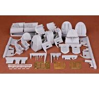 B-58 Hustler Bomber/Navigator & DSO cockpit set 1/48 SBS modello 48094