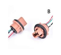 (B-7443) 2 pezzi T20 7440 7443 portalampada LED connettore adattatore presa LED lampada luce di parcheggio