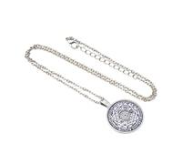 B.a.u.q.o.o. Collana 7 Arcangeli Talismano Protezione Occulta Potente Amuleto Portafortuna Sigillo degli Arcangeli Color Argento Idea Regalo Esoterismo Energia positiva