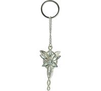 B.a.u.q.o.o. Portachiavi di Arwen Ciondolo Colore Argento Compatibile col Signore degli Anelli Stella del Vespro Aragorn Gadget Accessori Idea Regalo Magia Fantasy Cosplay
