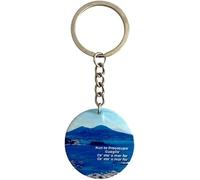 B.a.u.q.o.o. Portachiavi Mare Fuori Serie Tv Gadget Canzone O Mar For Sfondo Vesuvio Napoli Penitenziario Minorile Gadget Mare Fuori Accessori Idea Regalo Natale