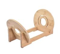 B-amboo - Espositore per dischi da tavolo, per oltre 50 album musicali LP e LP, supporto per LP moderno, supporto per dischi in vinile, espositore per album musicali vintage