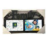 B And B Cornice Multifoto Family 2 Immagini, Nero, Composito, Taglia Unica
