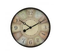 B AND B - Orologio Rete. Sfondo colore