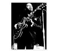 B.B. King e Lucille Poster 30 x 40 cm Nero Quadri Decorazione per pareti