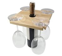 B.B. LINE Wood & Wine Il PORTACALICI, Legno, Crema